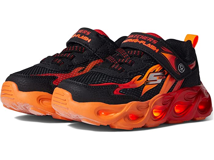 (取寄) スケッチャーズ キッズ ボーイズ スポーツ ライテッド - フラッシュ (リトル キッズ/ビック キッズ) SKECHERS KIDS boys Sport Lighted - Thermo Flash 400103L (Little Kid/Big Kid) Black/Red