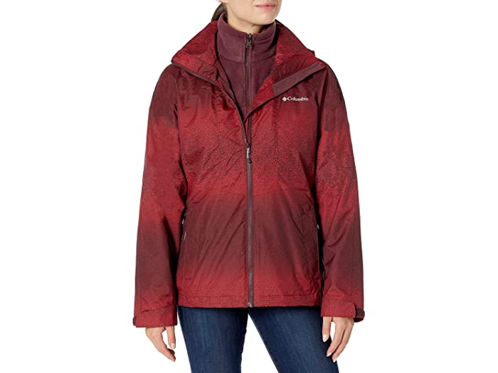 (取寄) コロンビア レディース ウィメンズ ルビー リバー インターチェンジ ジャケット Columbia women Womens Ruby River Interchange Jacket Malbec Spotty Ombre Print