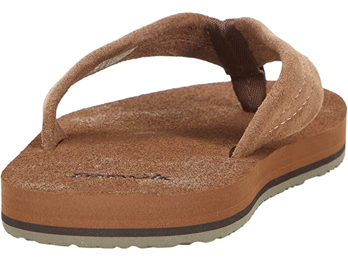 (取寄) サヌーク メンズ ビア コージー スタッカー スエード Sanuk men Beer Cozy Stacker Suede Brown