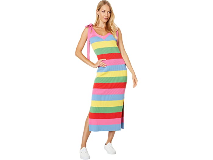 (取寄) イングリッシュ ファクトリー レディース マルチカラー ニット ドレス English Factory women Multicolor Knit Dress Multi