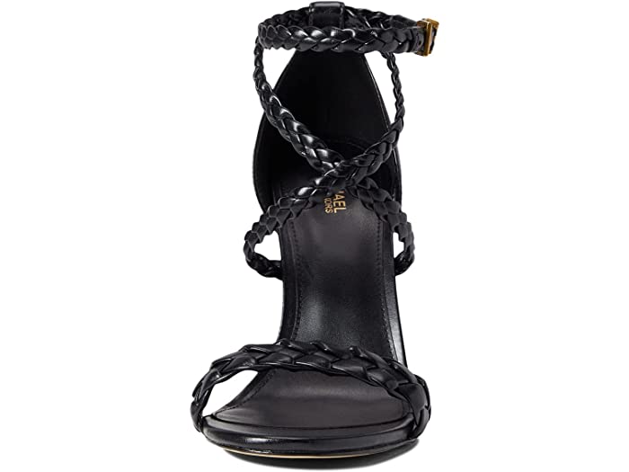 (取寄) マイケルコース レディース アストリッド ワップ サンダル MICHAEL Michael Kors women Astrid Wrapped Sandal Black