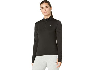 (取寄) プーマ レディース ラン フェーバリット 1/4 ジップ PUMA women Run Favorite 1/4 Zip PUMA Black