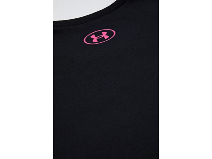 (取寄) アンダーアーマー キッズ ガールズ ライブ スポーツスタイル グラフィック ティー (ビッグ キッズ) Under Armour Kids girls Live Sportstyle Graphic Tee (Big Kids) Black/Electro Pink