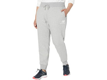 (取寄) ニューバランス レディース プラス サイズ エッセンシャル フレンチ テリー スウェットパンツ New Balance women Plus Size Essentials French Terry Sweatpants Athletic Grey