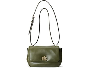 (取寄) ローレン ラルフローレン レディース ナッパ レザー ミディアム ソフィー バッグ LAUREN Ralph Lauren women Nappa Leather Medium Sophee Bag Classic Olive