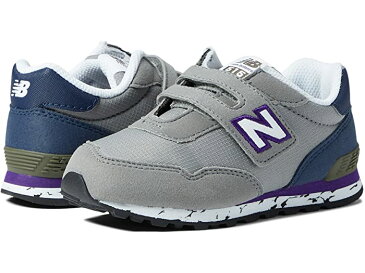 (取寄) ニューバランス キッズ ボーイズ 515 (インファント/トドラー) New Balance Kids boys 515 (Infant/Toddler) Marblehead/Black Plum