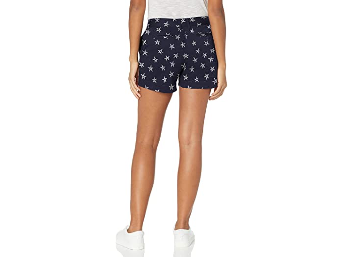 (取寄) ノーティカ レディース ウィメンズ コンフォート テーラード ストレッチ コットン ソリッド アンド ノベルティ ショート Nautica women Womens Comfort Tailored Stretch Cotton Solid and Novelty Short Maritime Navy