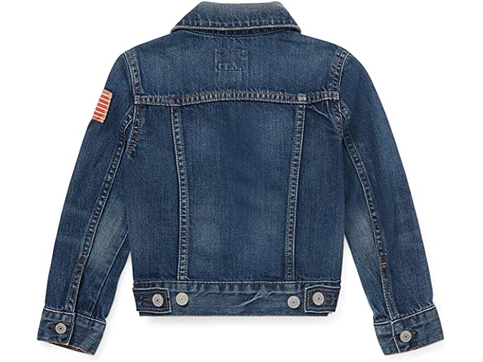 (取寄) ラルフローレン キッズ ボーイズ コットン デニム トラッカー ジャケット (リトル キッズ) Polo Ralph Lauren Kids boys Cotton Denim Trucker Jacket (Little Kids) Gordon Wash