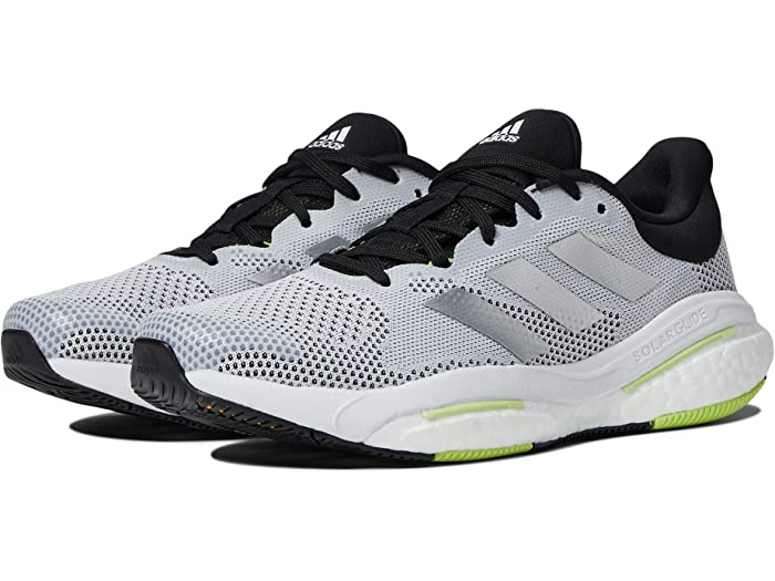 (取寄) アディダス ランニング レディース ソーラー グライド 5 adidas Running women Solar Glide 5 White/Silver Metallic/Pulse Lime