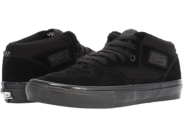 (取寄) バンズ メンズ スケート ハーフ キャブ Vans men Skate Half Cab Black/Black