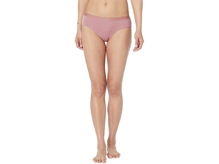 (取寄) カルバンクライン アンダーウェア レディース ピュア リブ ヒップスター Calvin Klein Underwear women Pure Rib Hipster Red Grape