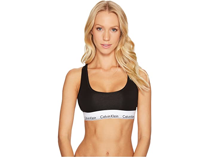 (取寄) カルバンクライン アンダーウェア レディース モダン コットン ブラレット F3785 Calvin Klein Underwear women Modern Cotton Bralette F3785 Black