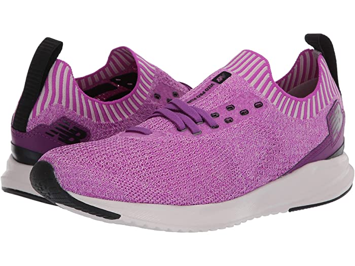 (取寄) ニューバランス レディース ウィメンズ ラン ニット v1 New Balance women Womens Vizo Pro Run Knit V1 Shoe Plum/Black/Logwood