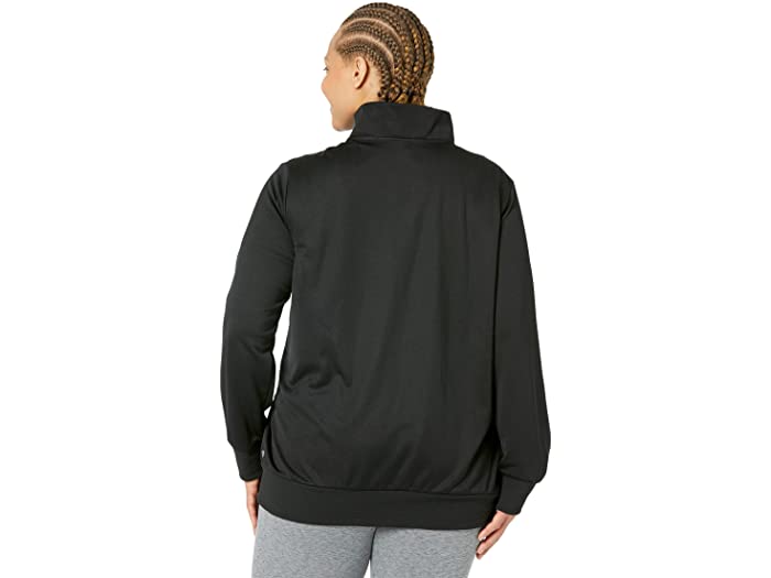 (取寄) アディダス ゴルフ レディース プラス サイズ テクスチャー フル ジップ ジャケット adidas Golf women Plus Size Textured Full Zip Jacket Black