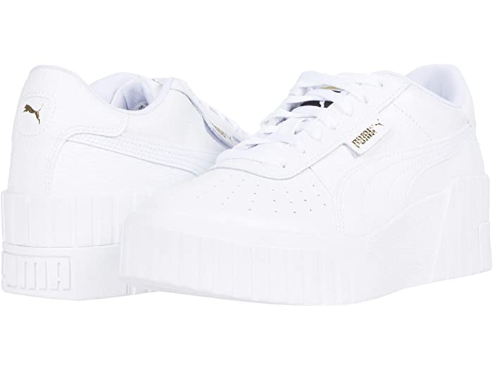 (取寄) プーマ レディース カリ ウェッジ PUMA women Cali Wedge Puma White/Puma White