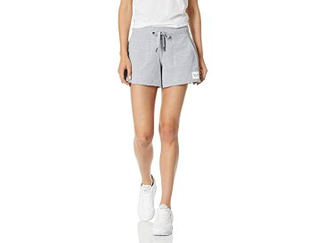 (取寄) カルバンクライン レディース パフォーマンス ウィメンズ フレンチ テリー ショーツ Calvin Klein women Performance Womens French Terry Shorts Deep Pearl Grey Heather