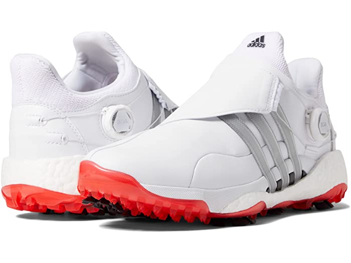 (取寄) アディダス ゴルフ メンズ ツアー360 22 adidas Golf men Tour360 22 Boa Footwear White/Footwear White/Vivid Red