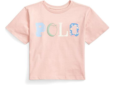 (取寄) ラルフローレン キッズ ガールズ ロゴ コットン ジャージ ボクシー ティー (ビッグ キッズ) Polo Ralph Lauren Kids girls Logo Cotton Jersey Boxy Tee (Big Kids) Adirondack Rose