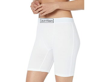 (取寄) カルバンクライン アンダーウェア レディース リイマジンド ヘリテージ ラウンジ スリープ ショーツ Calvin Klein Underwear women Reimagined Heritage Lounge Sleep Shorts White