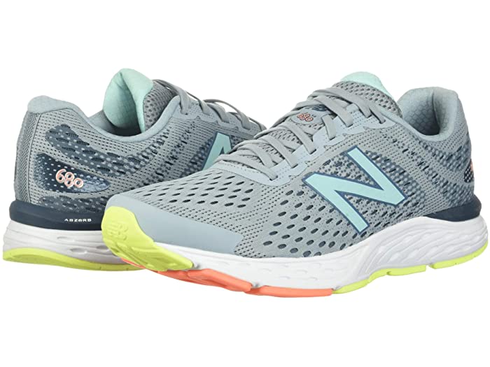 (取寄) ニューバランス レディース 680v6 New Balance women 680v6 Light Slate/Stone Blue