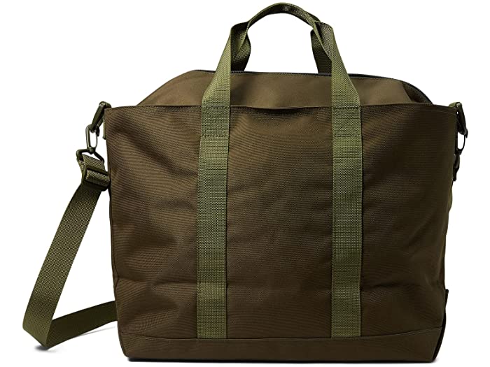 (取寄) エルエルビーン ジップ ハンターズ トート バッグ ウィズ ストラップ ラージ L.L.Bean Zip Hunters Tote Bag with Strap Large Olive Drab