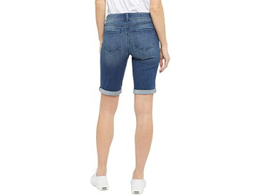 (取寄) エヌワイディージェイ レディース ブリエラ ショーツ ロール カフ イン ブルーウェル NYDJ women Briella Shorts Roll Cuff in Bluewell Bluewell