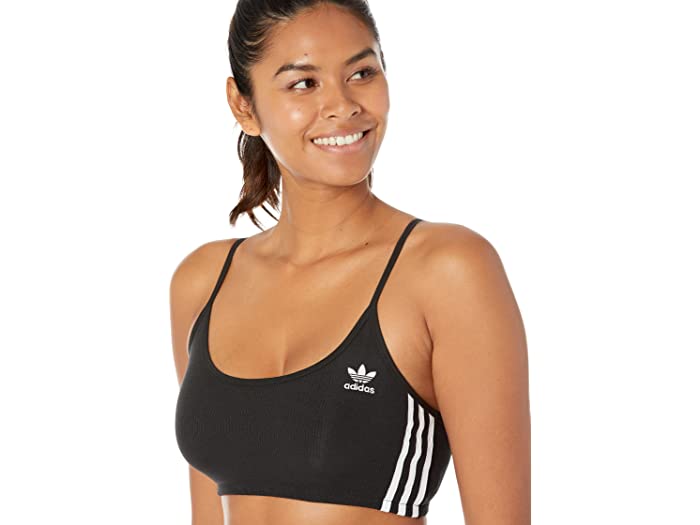 (取寄) アディダス オリジナルス レディース アディカラー クラシックス ブラ トップ adidas Originals women Adicolor Classics Bra Top Black 1