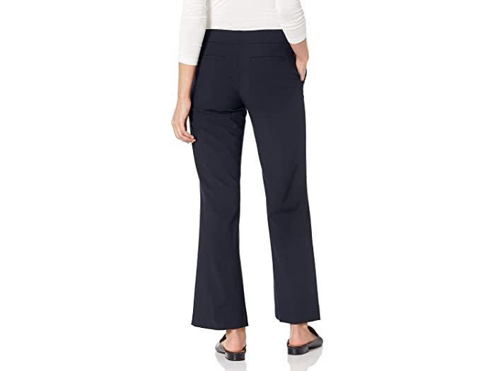 (取寄) カルバンクライン レディース ウィメンズ ピティート クラシック フィット ラックス パンツ Calvin Klein women Womens Petite Classic Fit Lux Pant Navy