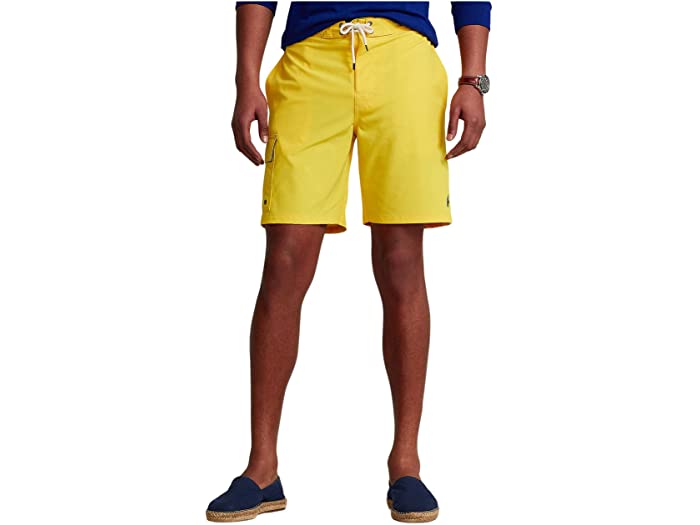 (取寄) ラルフローレン メンズ 8.5インチ カイルア クラシック フィット スイム トランクス Polo Ralph Lauren men 8.5-Inch Kailua Classic Fit Swim Trunks Yellow Fin