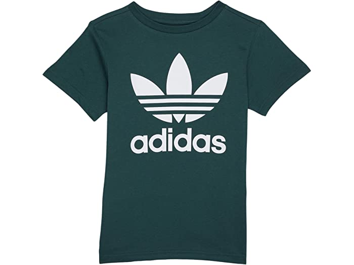 (取寄) アディダス オリジナルス キッズ ボーイズ トレフォイル Tシャツ (リトル キッズ/ビッグ キッズ) adidas Originals Kids boys Trefoil T-Shirt (Little Kids/Big Kids) Mineral Green