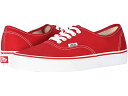 (取寄) バンズ オーセンティック コア クラシックス Vans Authentic Core Classics Red(4)