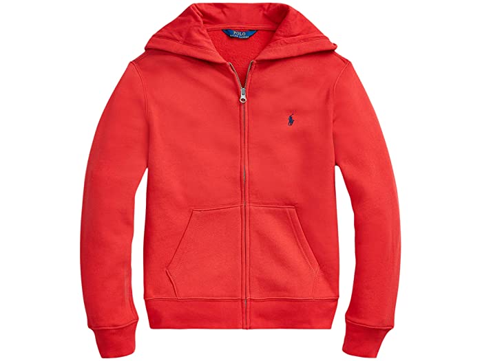 (取寄) ラルフローレン キッズ ボーイズ コットン-ブレンド-フリース フーディ (ビッグ キッズ) Polo Ralph Lauren Kids boys Cotton-Blend-Fleece Hoodie (Big Kids) RL 2000 Red