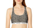 (取寄) カルバンクライン レディース ウィメンズ カルーセル ロゴ ブラレット Calvin Klein women Calvin Klein Women's Carousel Logo Bralette Exquisite Leopard- Whisper White