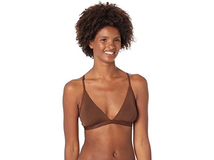 (取寄) カルバンクライン アンダーウェア レディース ニュー コンフォート ロゴ タンガ Calvin Klein Underwear women New Comfort Logo Tanga Umber