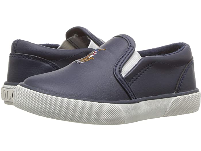 (取寄) ラルフローレン キッズ キッズ ボール ハーバー Ii スリップ-オン スニーカー (トドラー) Polo Ralph Lauren Kids kids Bal Harbour II Slip-On Sneaker (Toddler) Navy Tumbled/Multi PP