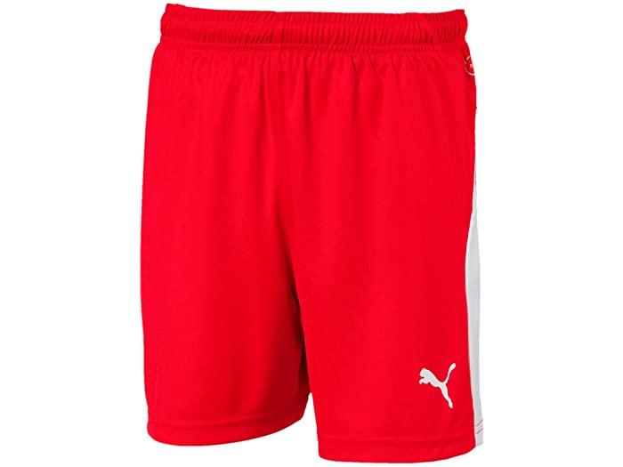 (取寄) プーマ メンズ ユニセックス ユース リーガ ショーツ PUMA men Unisex Youth Liga Shorts Puma Red/Puma White