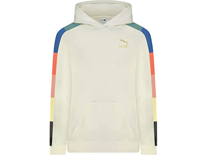 (取寄) プーマ キッズ ボーイズ ゴー パック T7 コットン フレンチ テリー プルオーバー フーディ (リトル キッズ) PUMA Kids boys Go For Pack T7 Cotton French Terry Pullover Hoodie (Little Kids) White/Multi