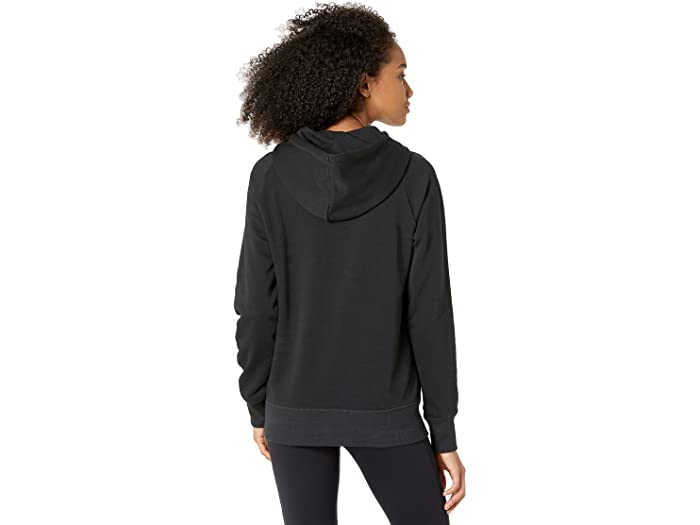 (取寄) ニューバランス レディース エッセンシャル プルオーバー フーディ New Balance women Essentials Pullover Hoodie Black