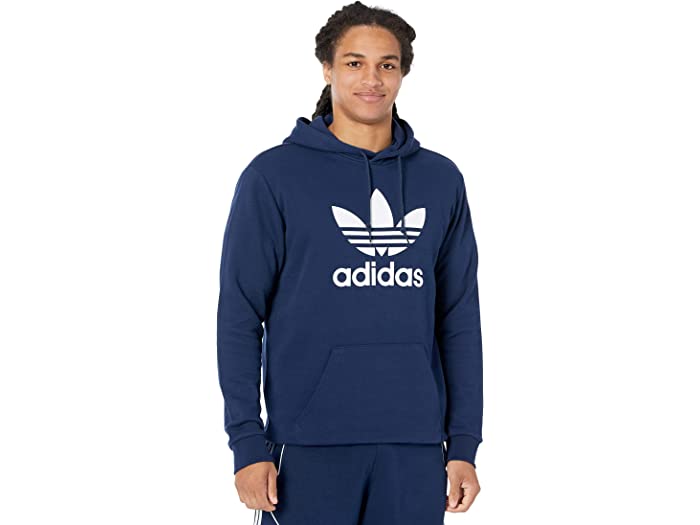 (取寄) アディダス オリジナルス メンズ トレフォイル フーディ adidas Originals men Trefoil Hoodie Night Indigo