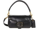 (取寄) コーチ レディース レザー カバード シー クロージャー ピロー タビー ショルダーバッグ ブランド COACH women Leather Covered C Closure Pillow Tabby Shoulder Bag 18 Black