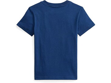 (取寄) ラルフローレン キッズ ボーイズ ショート スリーブ ジャージ Tシャツ (トドラー) Polo Ralph Lauren Kids boys Short Sleeve Jersey T-Shirt (Toddler) Harrison Blue