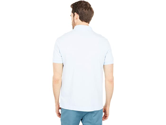 (取寄) ラコステ メンズ ショート スリーブ ソリッド ストレッチ ピケ レギュラー Lacoste men Short Sleeve Solid Stretch Pique Regular Rill Light Blue