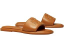 (取寄) トリーバーチ ダブル T スポーツ スライド Tory Burch Double T Sport Slide Bourbon Miele/Gold