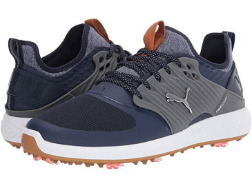 (取寄) プーマ ゴルフ メンズ イグナイト ケージド PUMA Golf men Ignite PwrAdapt Caged Peacoat/Puma Silver/Quiet Shade