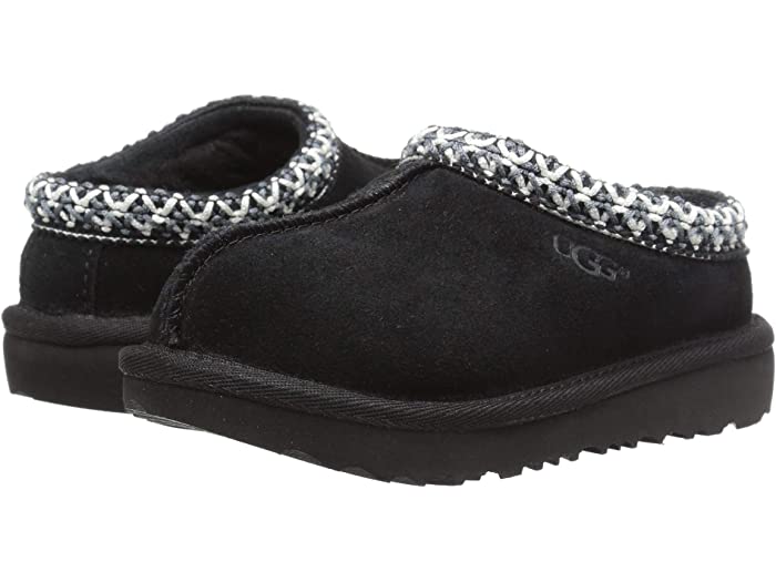 (取寄) アグ キッズ キッズ タスマン リ (トドラー/リトル キッド/ビッグ キッド) UGG Kids kids Tasman II (Toddler/Little Kid/Big Kid) Black
