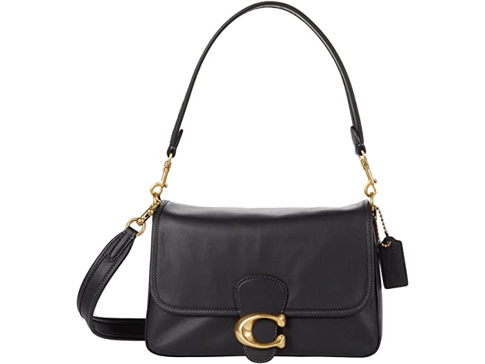 ()  ǥ ե  쥶 ӡ Хå ֥ COACH women Soft Calf Leather Tabby Shoulder Bag Black