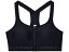 (取寄) アンダーアーマー レディース アーマー ハイ クロスバック ブラ ジップ Under Armour women Armour High Cross-Back Bra Zip Black/Tonal