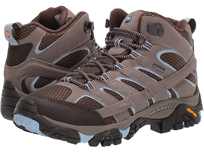 (取寄) メレル レディース モアブ 2 ミッド ゴアテックス Merrell women Moab 2 Mid GTX Brindle