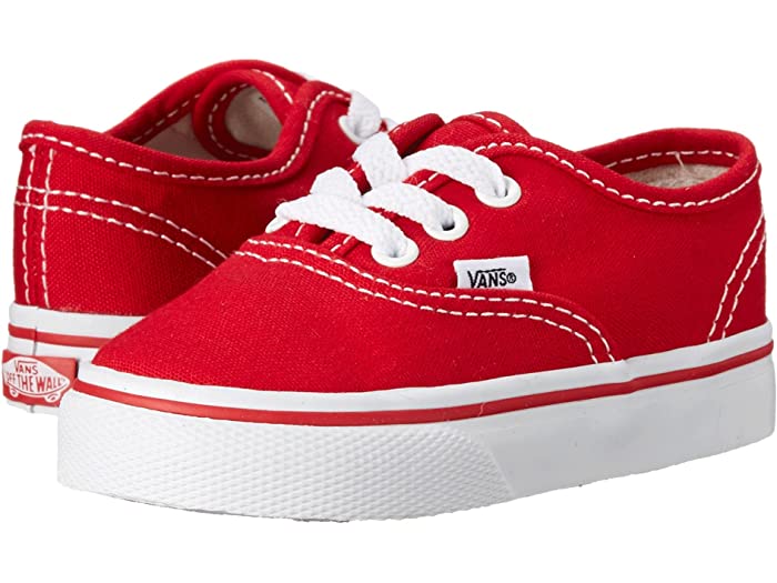 (取寄) バンズ キッズ キッズ オーセンティック コア (トドラー) Vans Kids kids Authentic Core (Toddler) Red