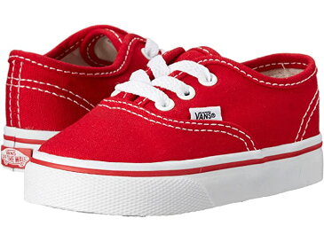 (取寄) バンズ キッズ キッズ オーセンティック コア (トドラー) Vans Kids kids Authentic Core (Toddler) Red